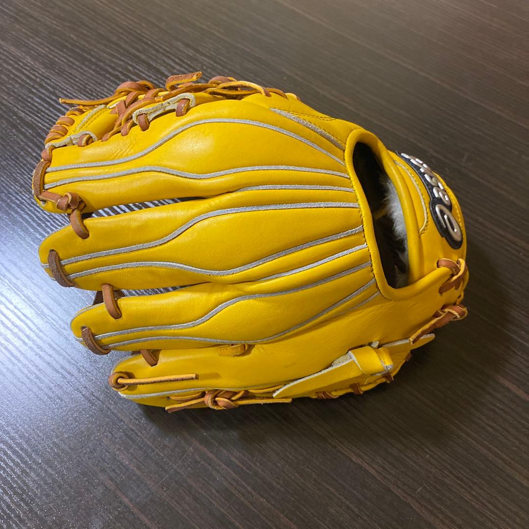 アシックス ASICS 内野手グラブ　湯もみ型付け済　軟式　BGR4KK