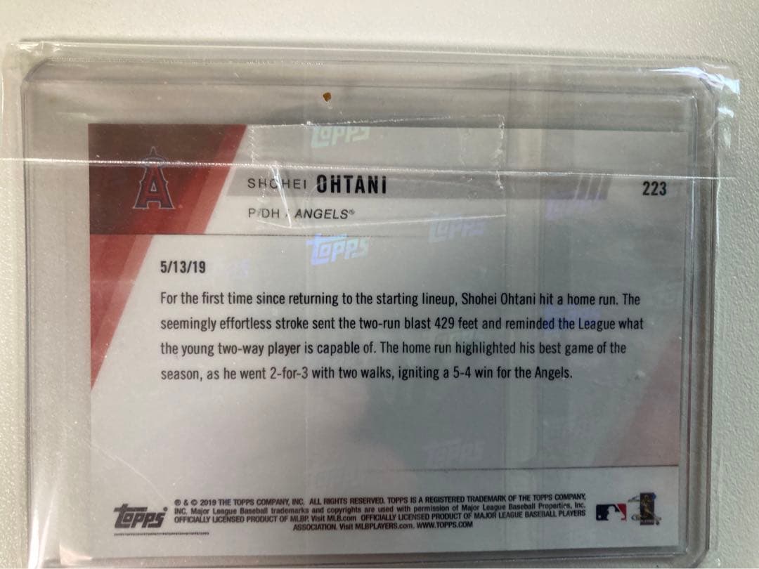 【レア】大谷翔平 ベースボール カード MLB エンゼルス ドジャーズ