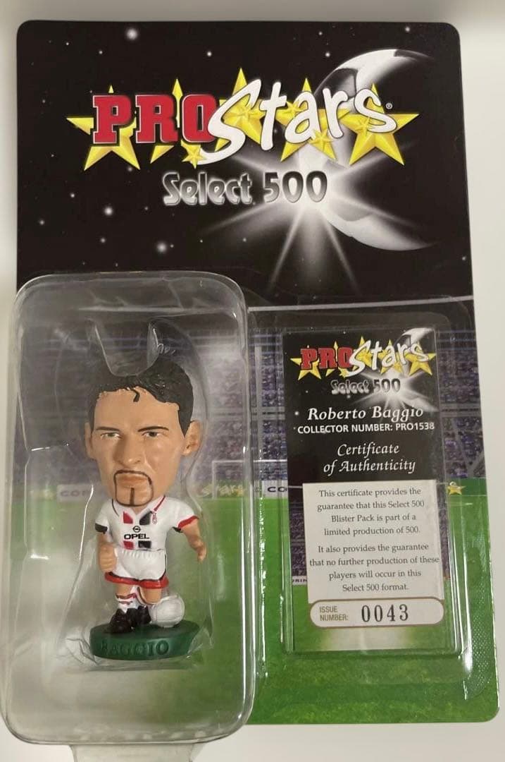 コリシアン　サッカーフィギュア　バッジョ　select500