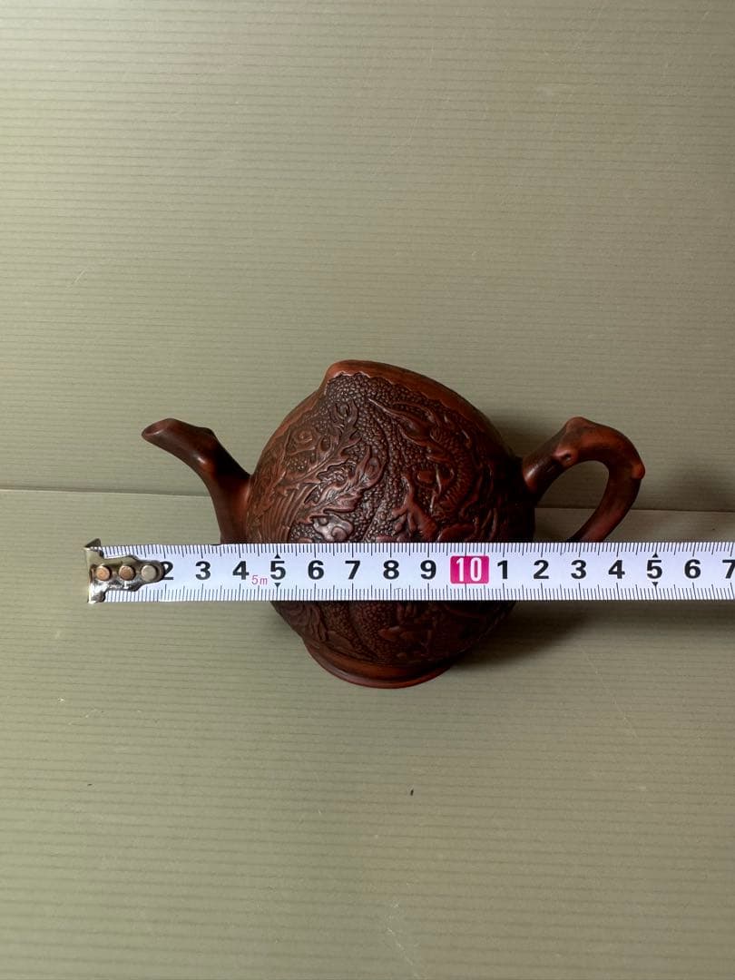 2866 中国茶器 桃型 水滴急須 急須