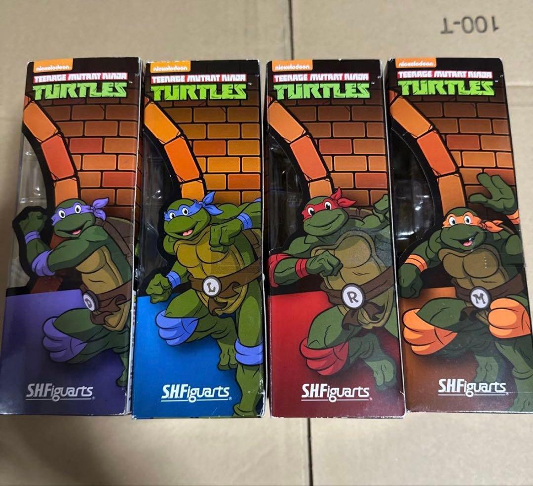 S.H.Figuarts タートルズ　全セット