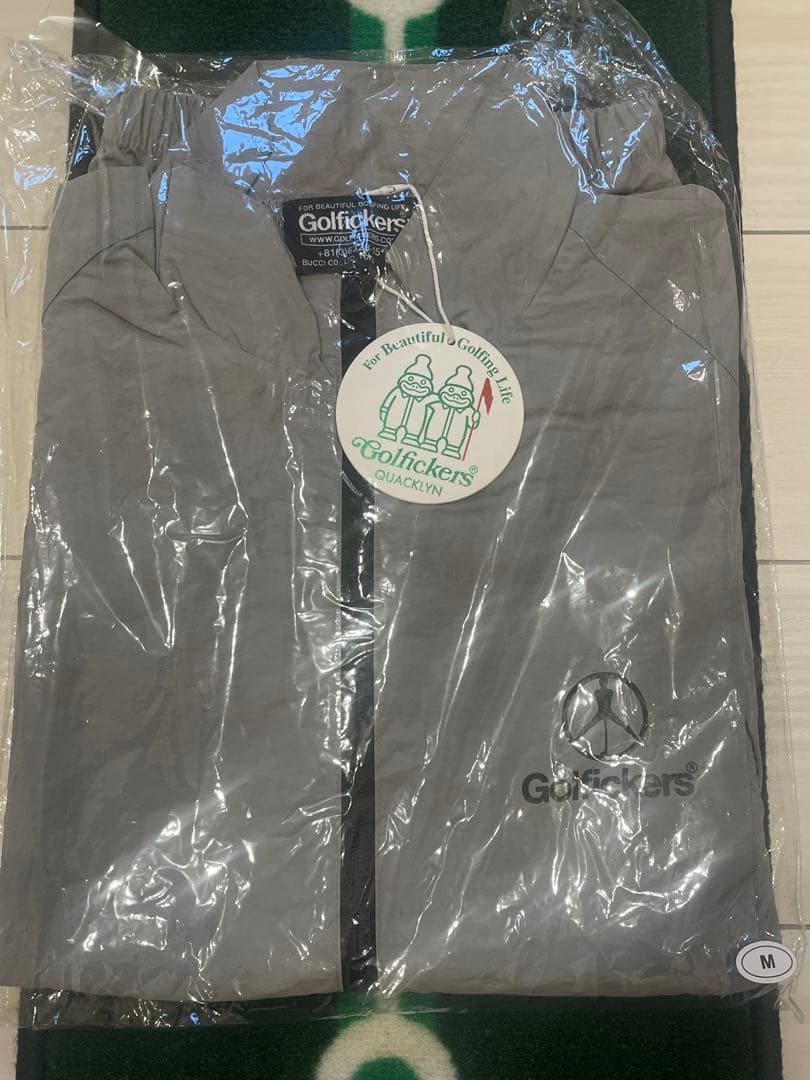 ゴルフィッカーズ　golfickers セットアップ　※グレー　上M 下Lサイズ