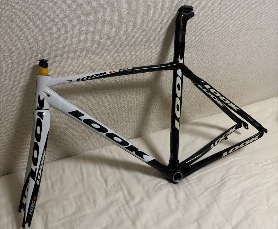 LOOK 595 フレームセット XSサイズ ※トップキャップ欠品