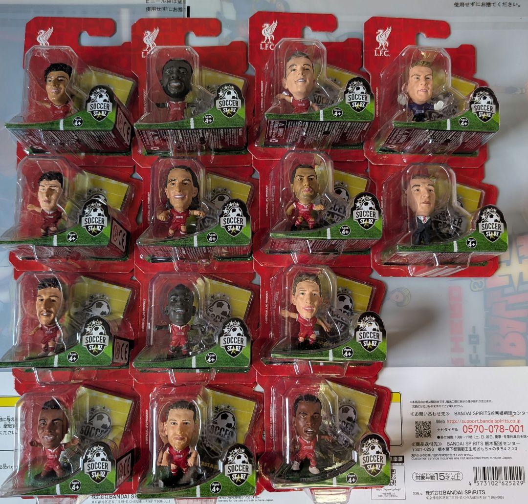 みみこ　　リバプール　サッカースターズ　36体セット