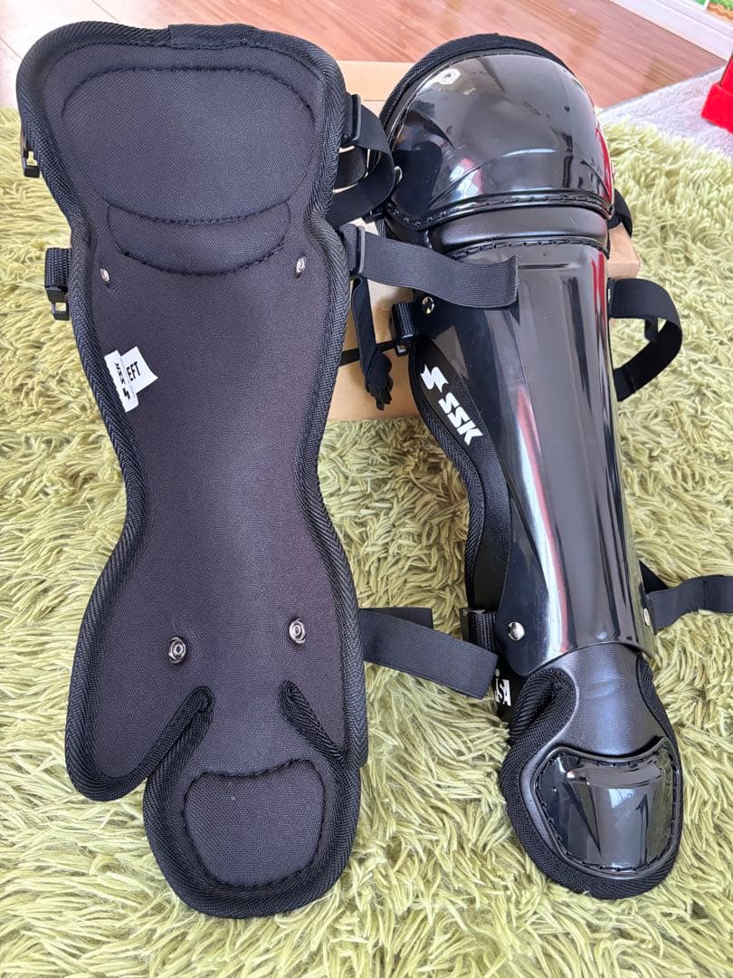 SSK キャッチャー用防具セット 子供用　ブラック ソフトボール