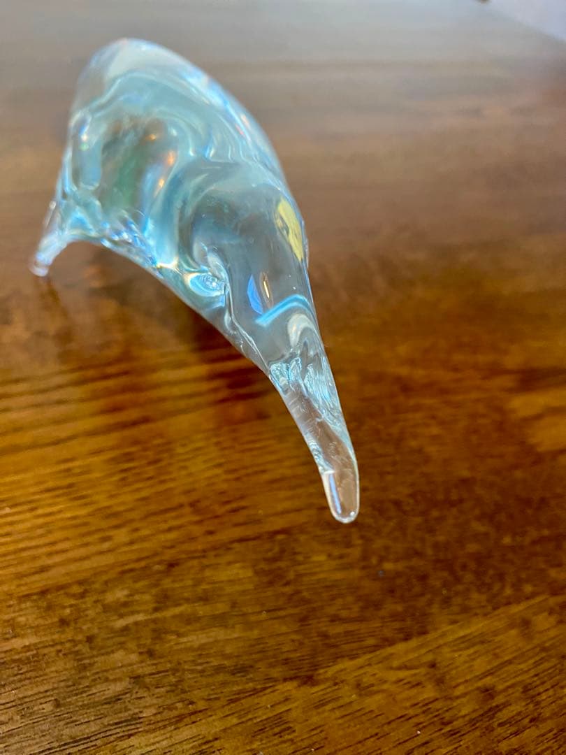 ムラーノガラス ペンギン置物 27cm Murano Italy ヴィンテージ