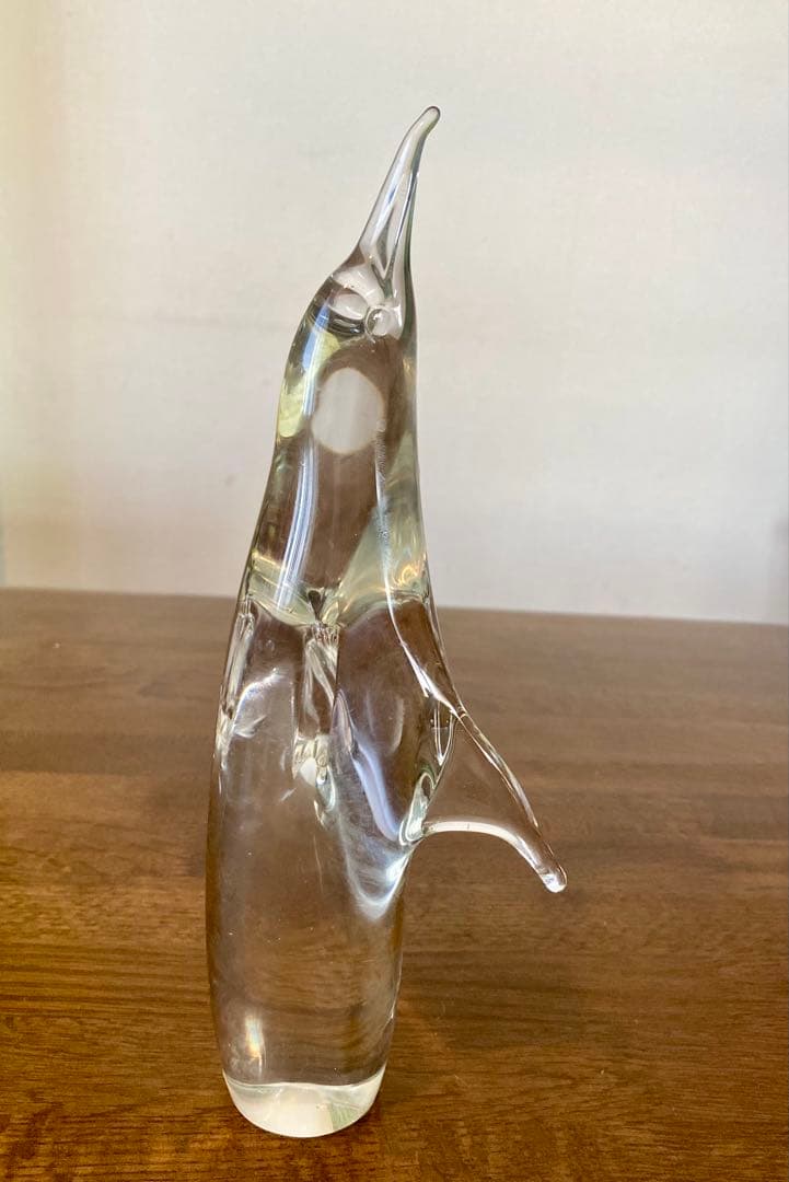 ムラーノガラス ペンギン置物 27cm Murano Italy ヴィンテージ