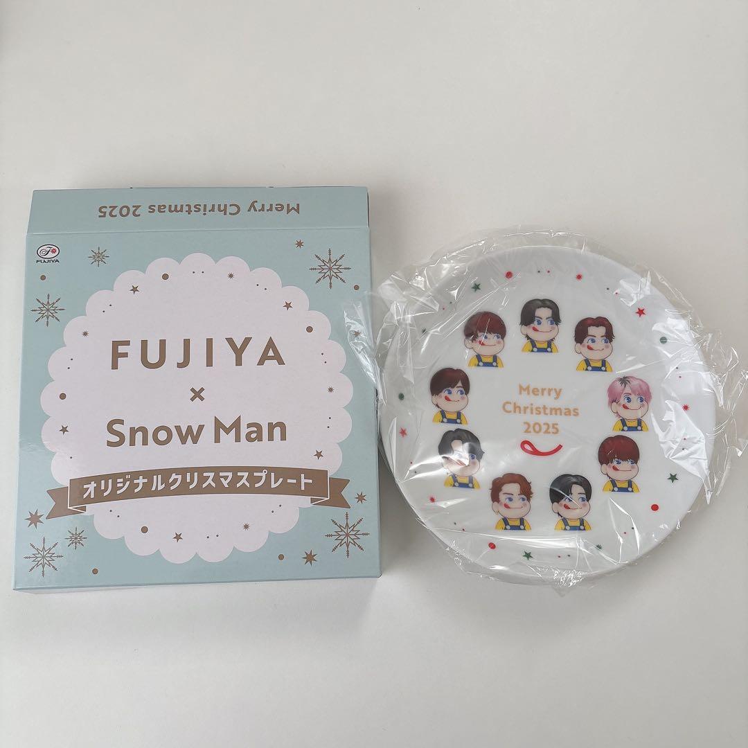 Man 不二家 クリスマスプレート