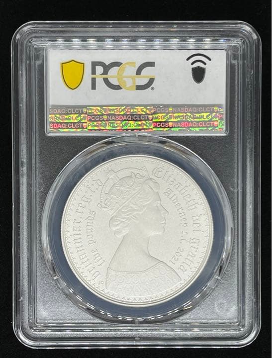 2021 オルダニー ゴシッククラウン マットプルーフ 銀貨 リバースシールド