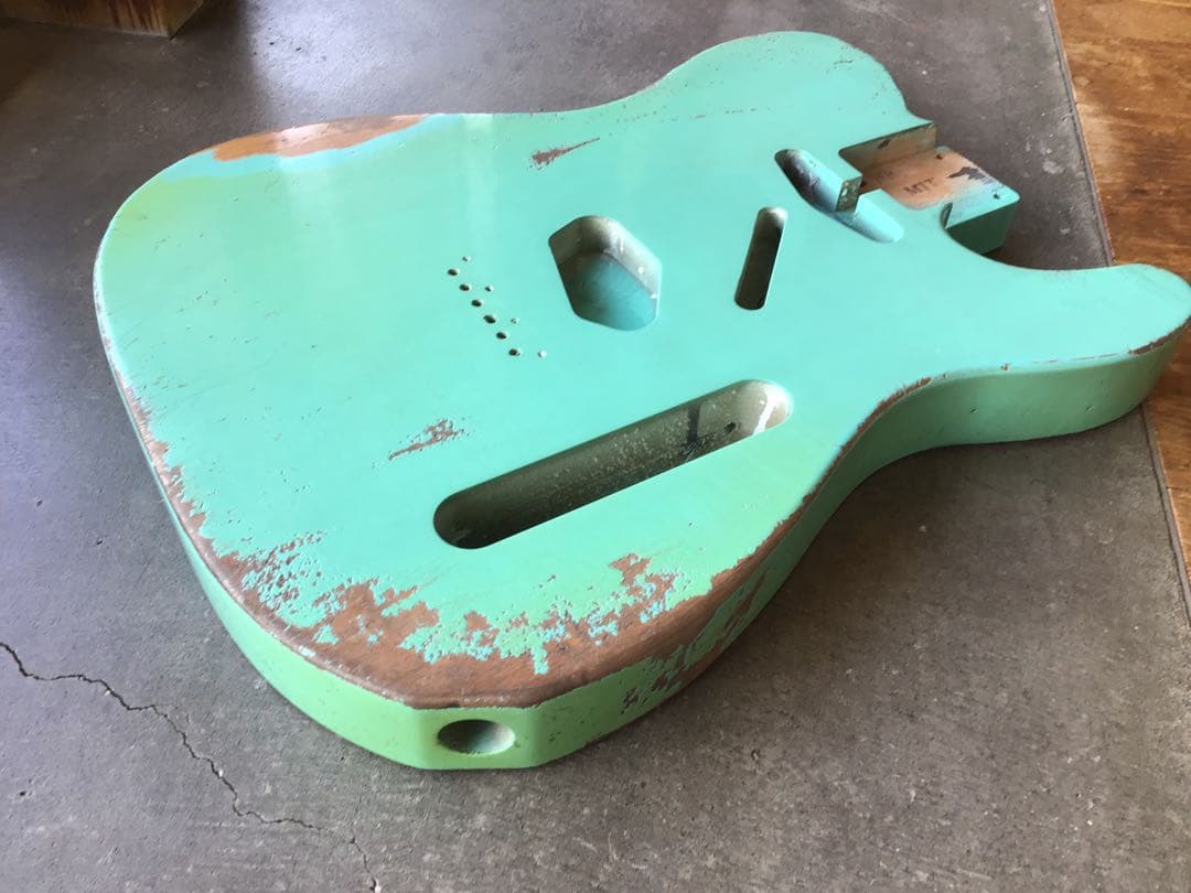 ギター MJT Vintage Aged Nitro Telecaster Body
