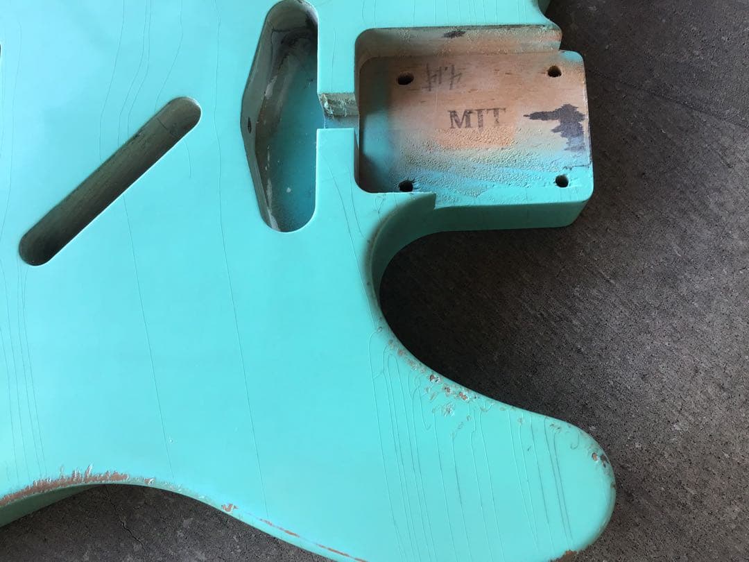 ギター MJT Vintage Aged Nitro Telecaster Body