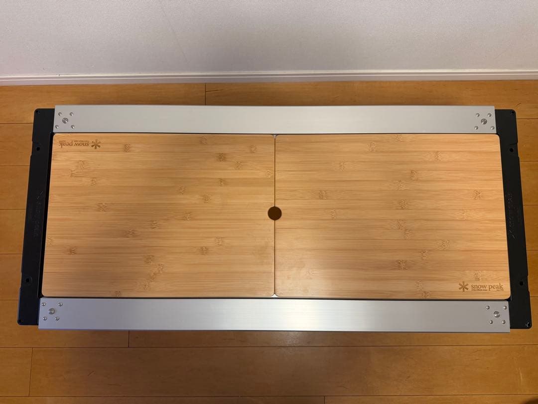 スノーピーク　IGTアイアングリルテーブル　ロング　天板、足つき