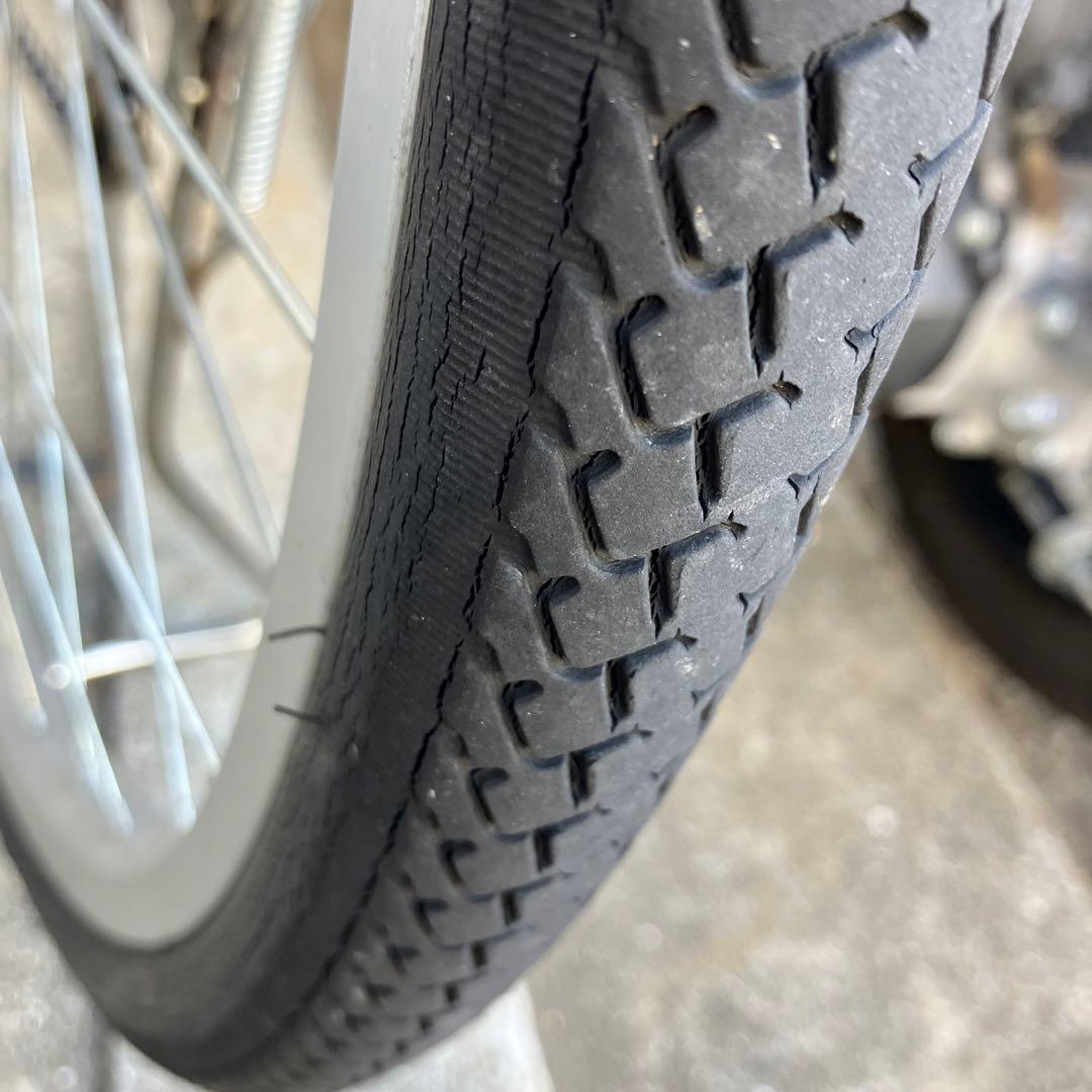 取りにこられる方限定❗️26インチネイビーシティサイクル 前面バスケット付き