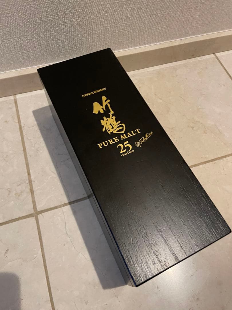 モ*リ様 竹鶴25年　空瓶　空箱　冊子