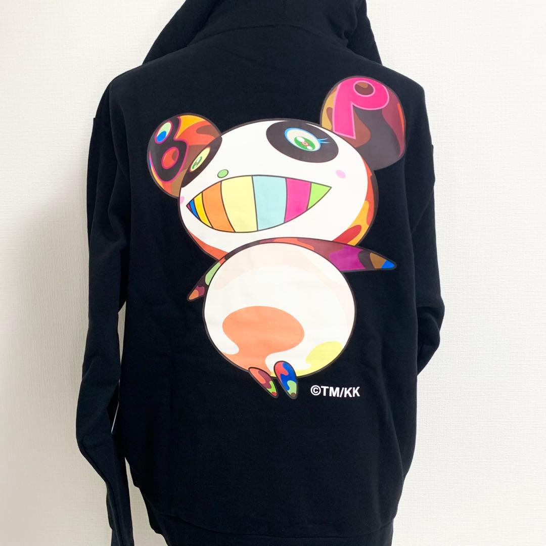 【限定】 BLACKPINK × カイカイキキ コラボ パーカー M 村上隆 黒