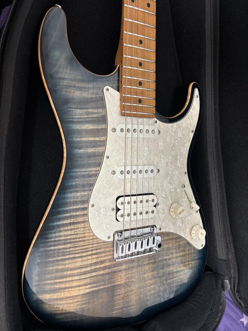 ギター suhr standard plus Whale Burst