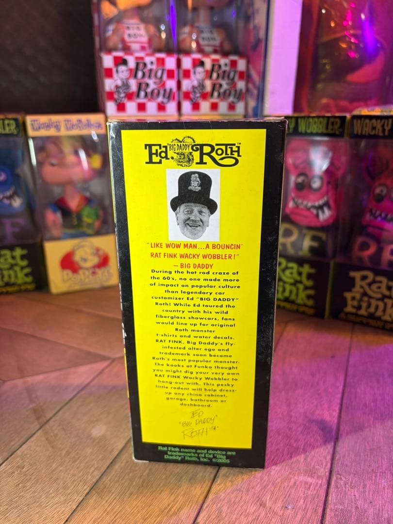 ラットフィンク　リミテッド　ワッキーワブラー　ボブルヘッド