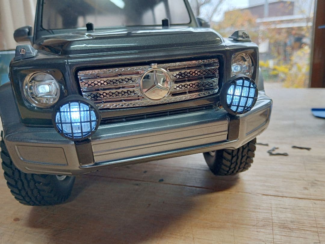 メカ付 タミヤ 1/10 メルセデス・ベンツG500 CC-02シャーシ