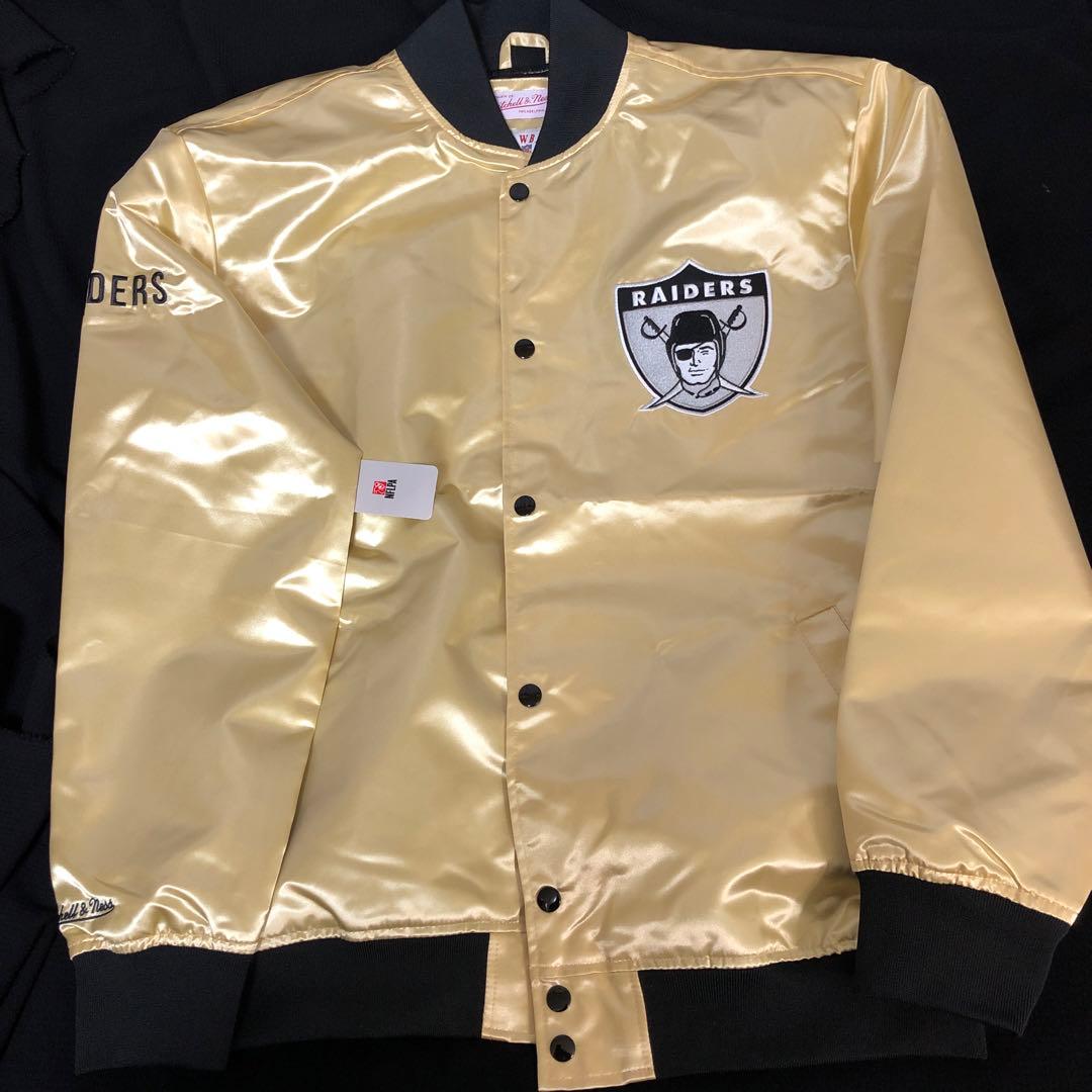Mitchell & Ness RAIDERS レイダース　スタジャン L 金