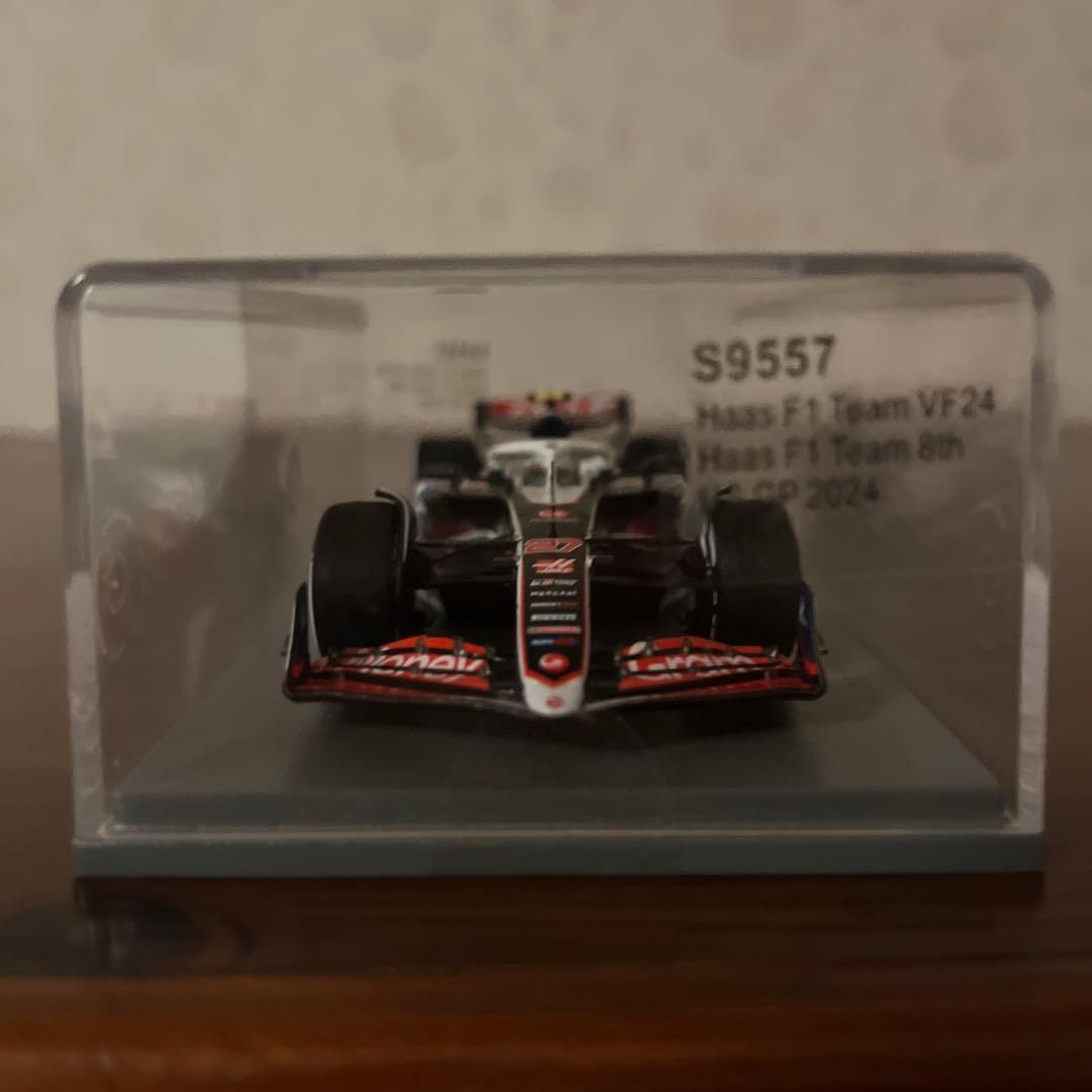 ミニカー Haas F1 Team VF24 8th US GP 2024