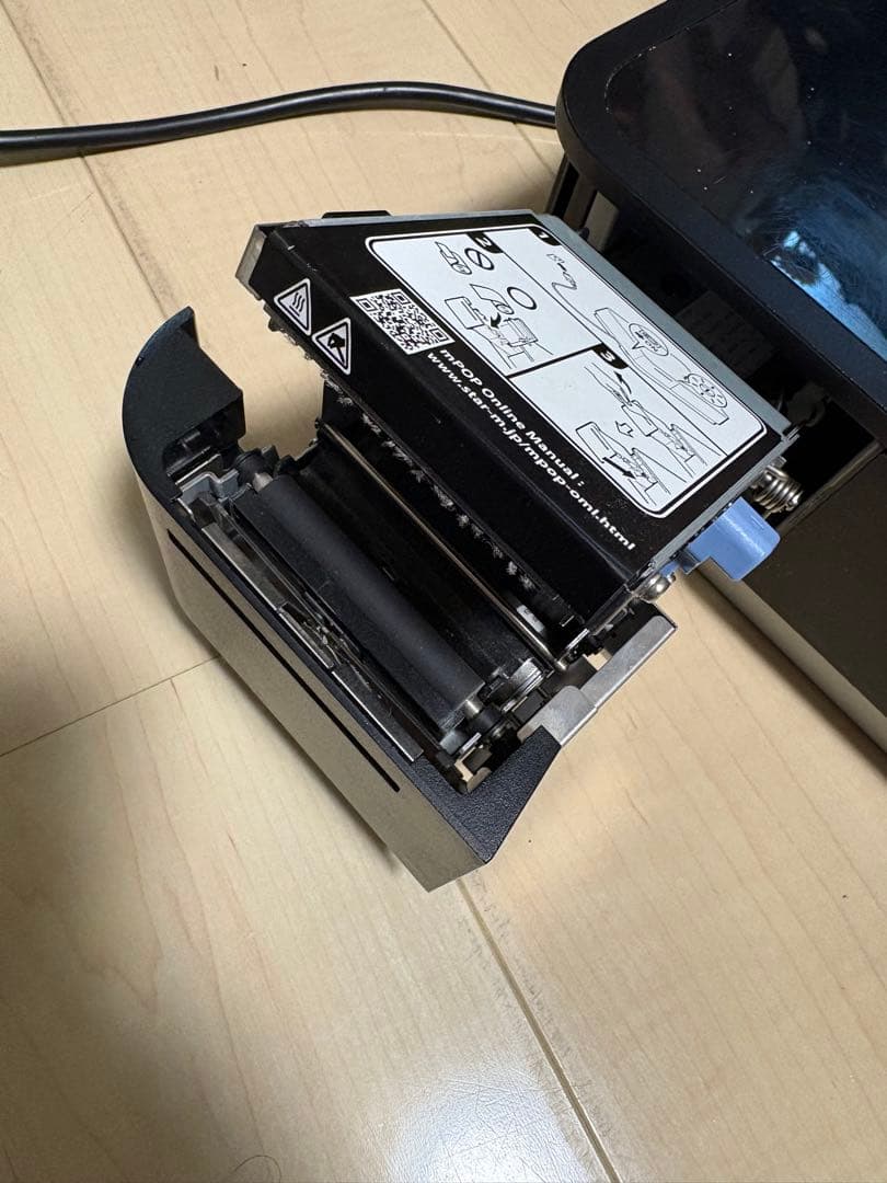 中古レシートプリンター一体型ドロアーPOP10 BLK