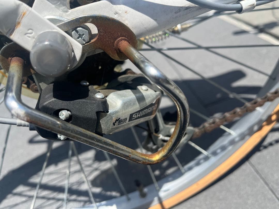 値下げ【岡山県岡山市引取り】24インチ maruishi 子ども用 中古自転車