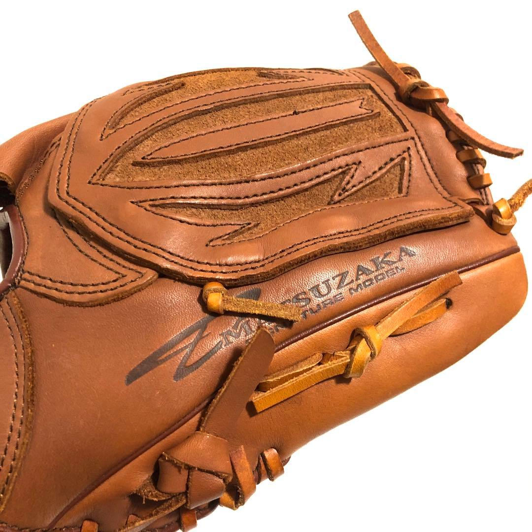 美品【希少★松阪大輔モデル】ナイキ 軟式 投手 グローブ ピッチャー グラブ