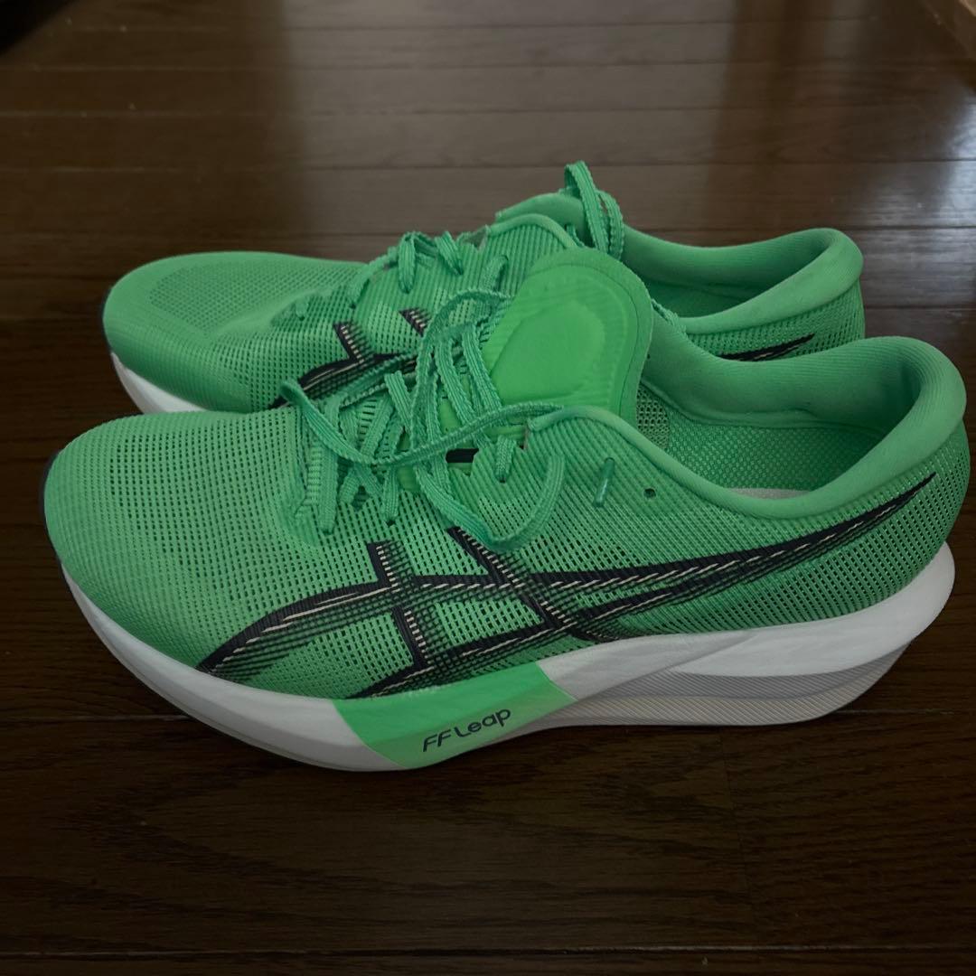 アシックス マジックスピード5 27.5cm おまけ ナイキ ヴェイパーフライ3