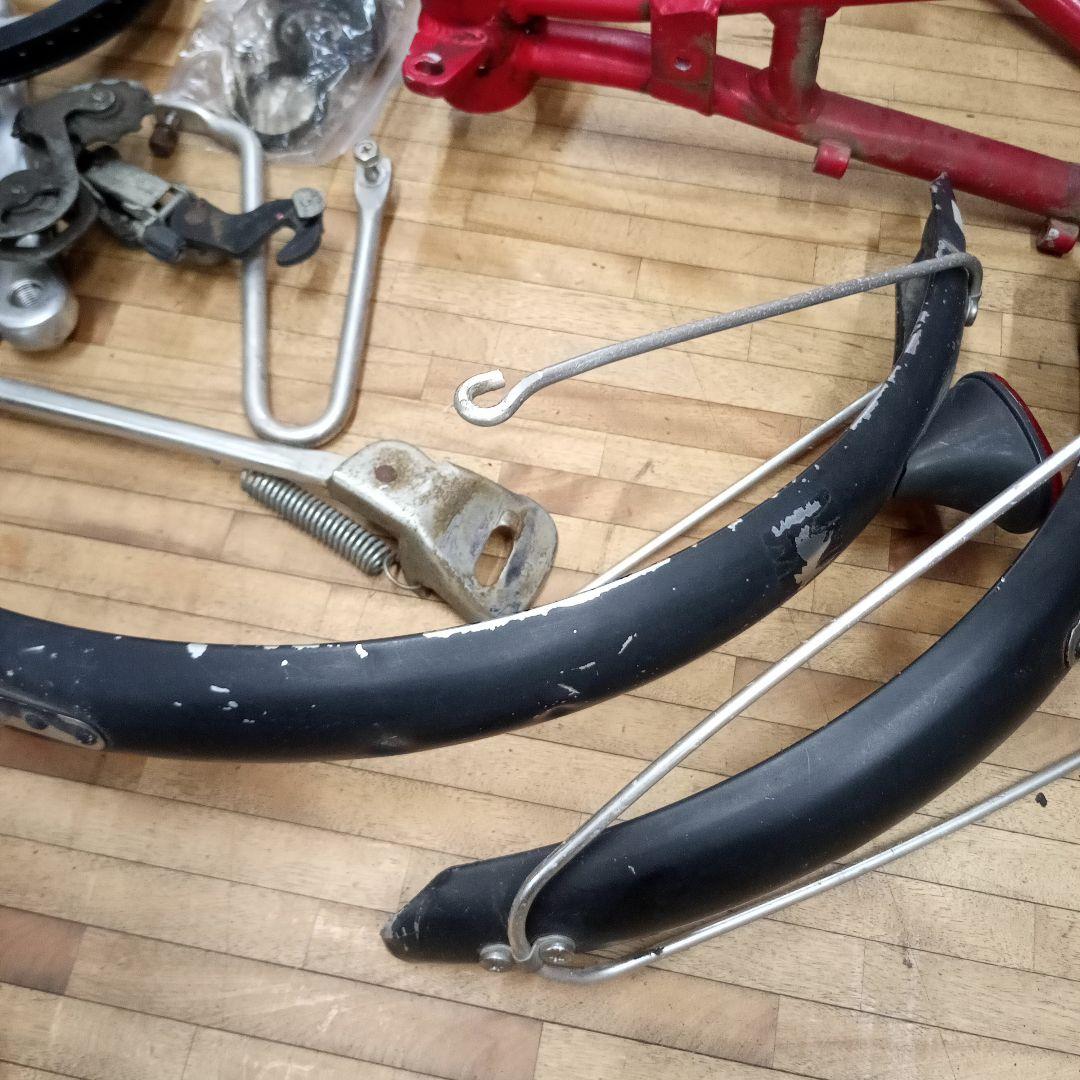 ブリヂストン スニーカーライト 18インチ ジャンク 折り畳み自転車 ミニベロ