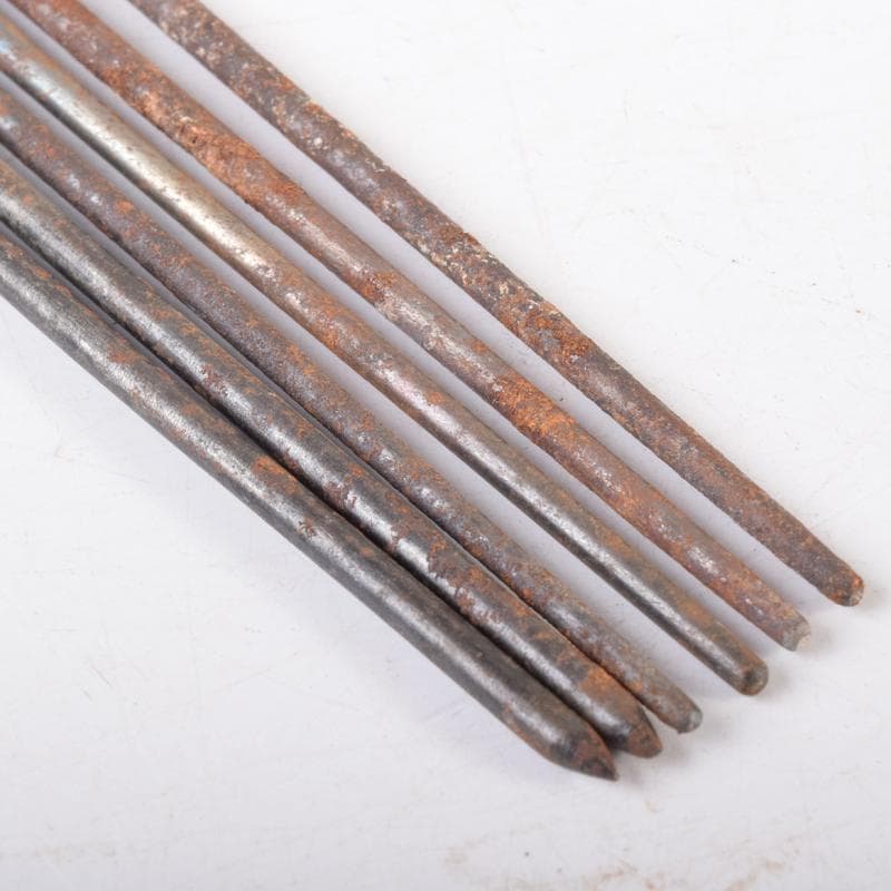 茶道具　古鉄古銅　火箸　まとめて　七組　C　6991