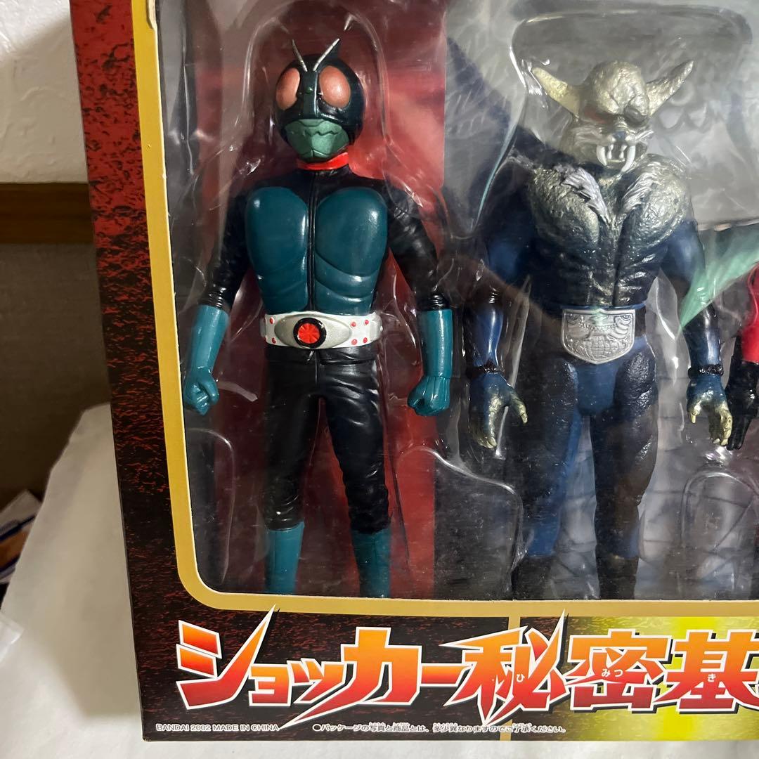 ⚠️未開封デッドストック　ショッカー秘密基地セット　ライダーヒーロー　怪人シリーズ