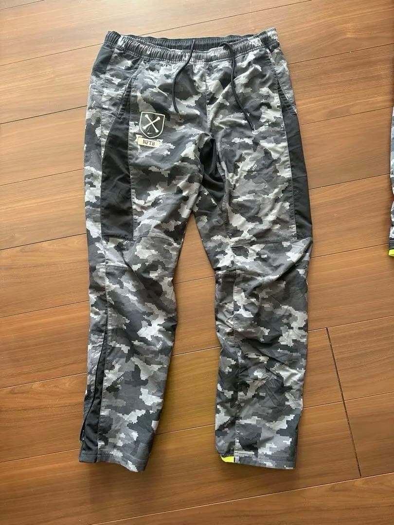 NIKE NFTB DRI-FIT WOVEN カモフラ セットアップ M