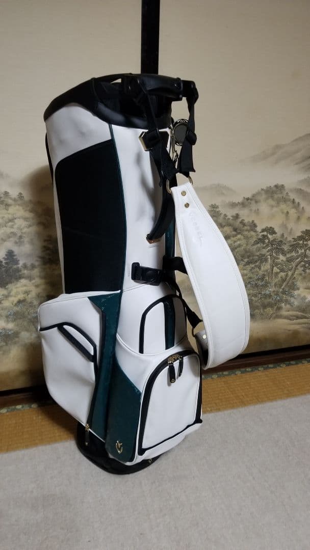 VESSEL　プレイヤー4.0 プロ　camo マスターズカラー　キャディバッグ