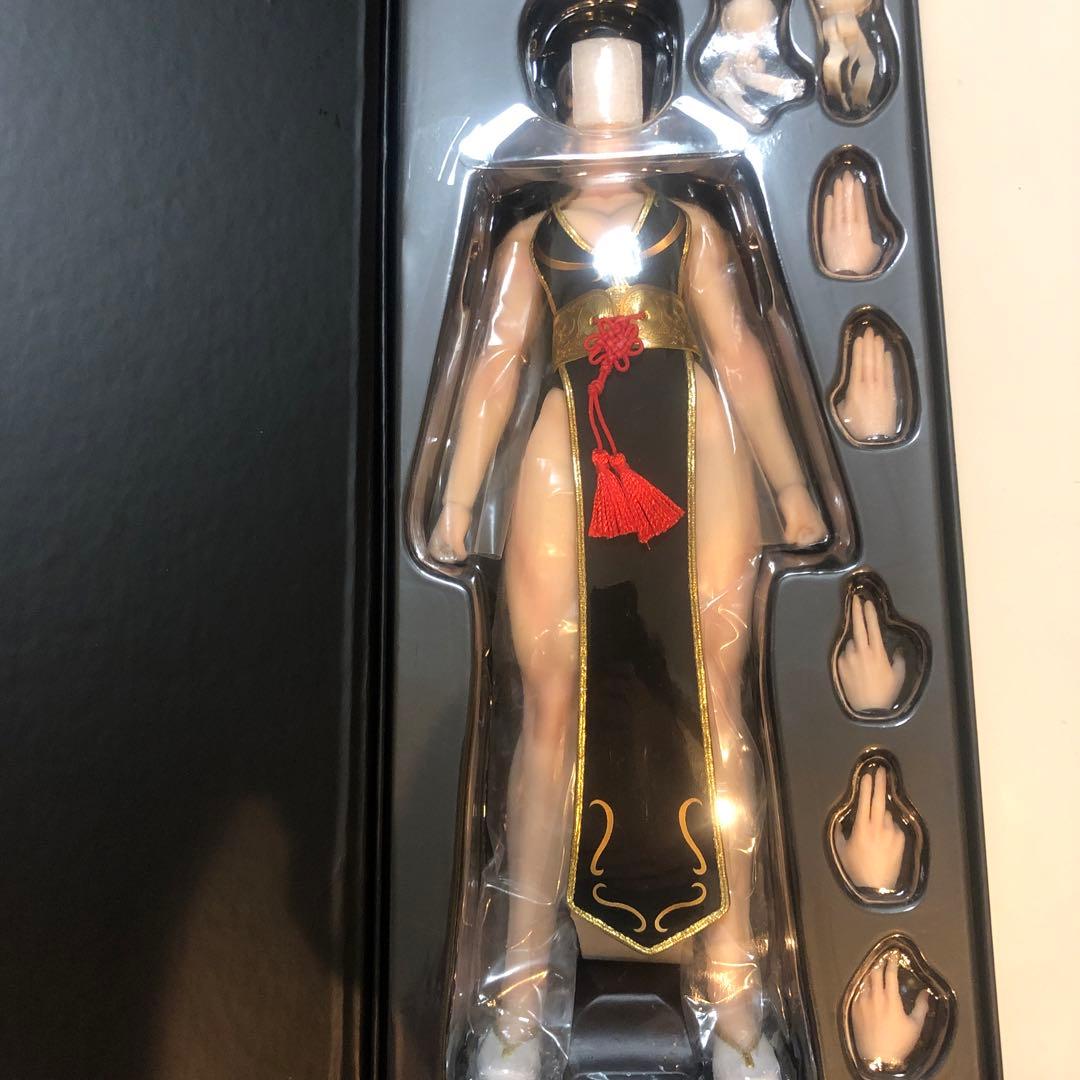 PLAY TOY 1/6 格闘の女神春麗2.0 P023A 可動 フィギュア 黒