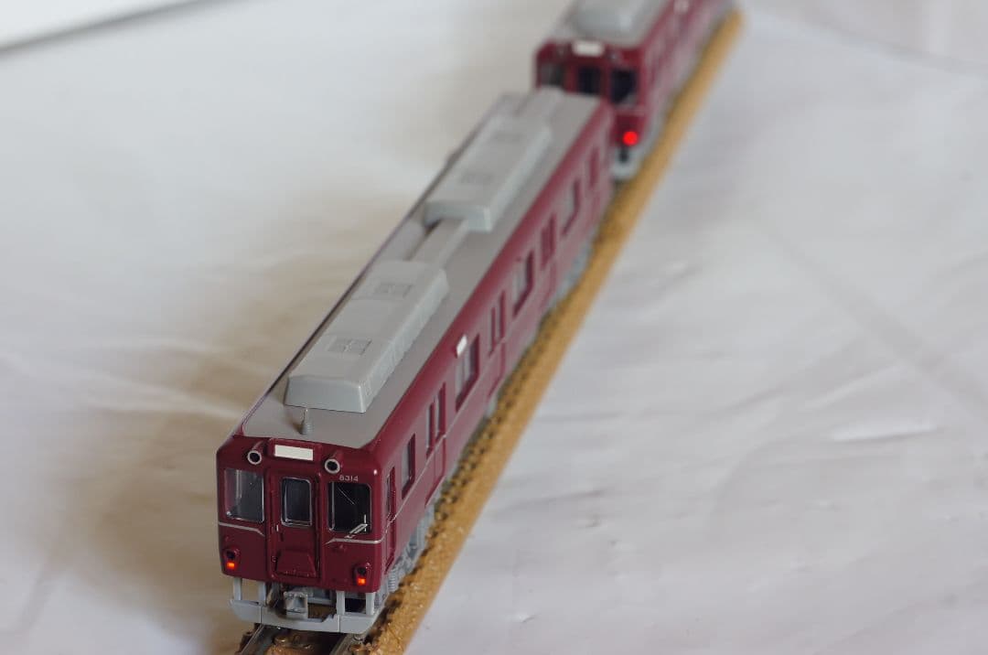 A-3469 近鉄8400系 田原本線 復活塗装マルーン 3両セット　車両のみ