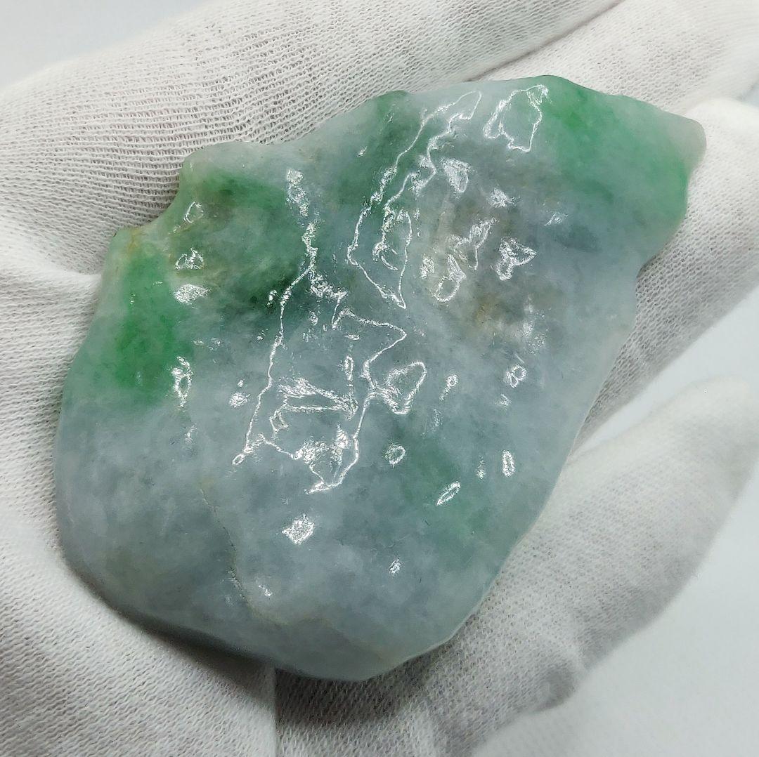 【貴重】氷翡翠(高透過度)のルース(87ｇ)