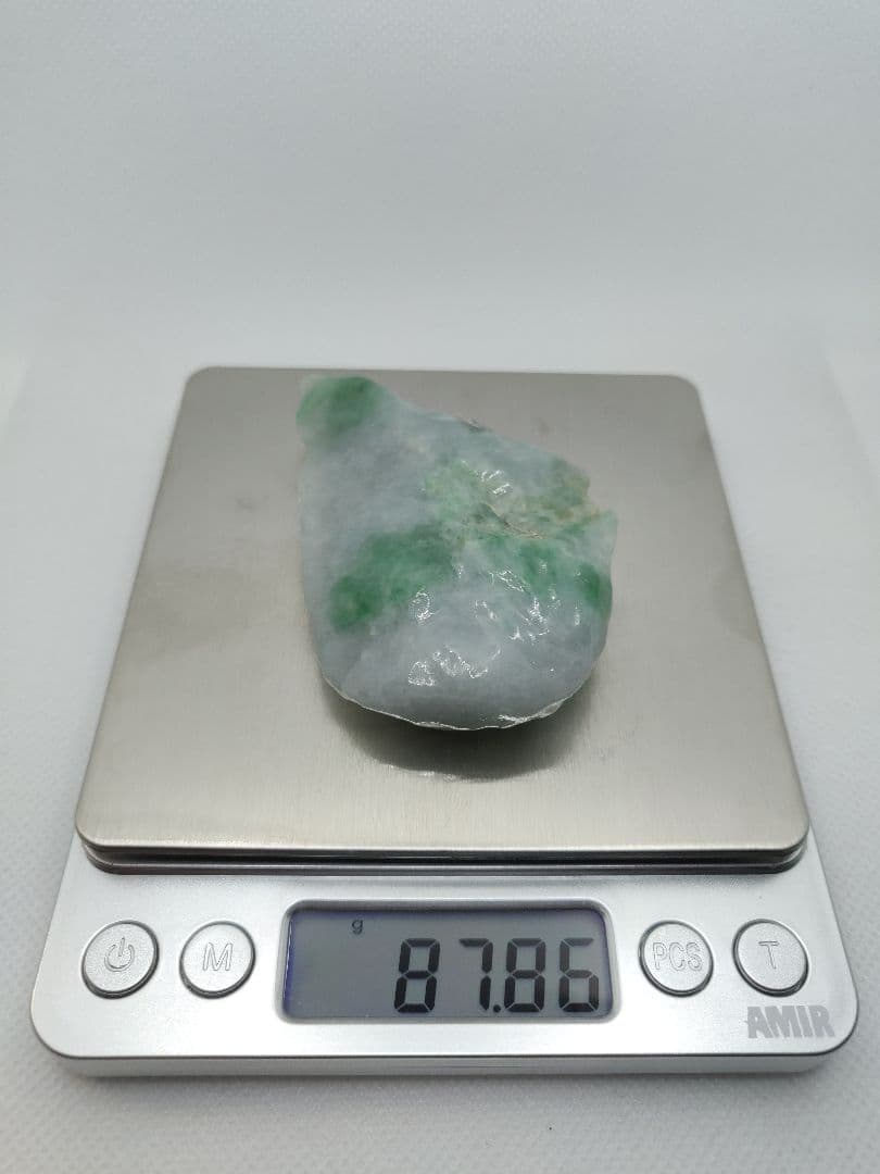 【貴重】氷翡翠(高透過度)のルース(87ｇ)