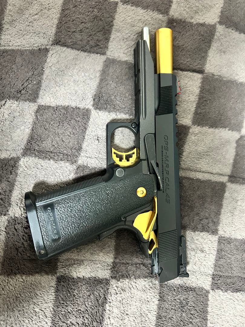 り様用　東京マルイ　ハイキャパ　ゴールドマッチ＋電動ハンドガンハイキャパE