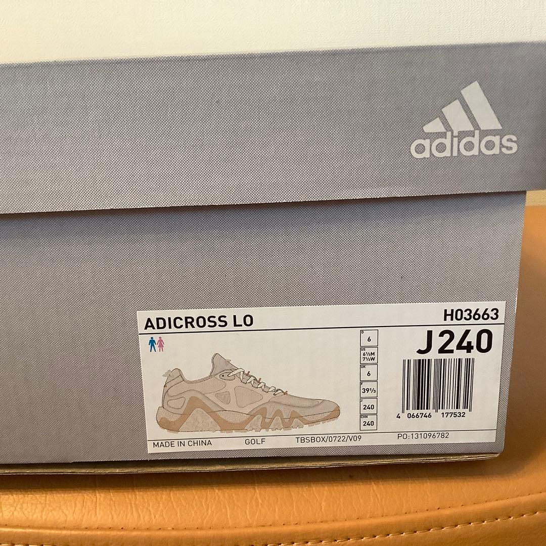 アディダスadidas ADICROSS ゴルフ　アウトドア　シューズ 24cm