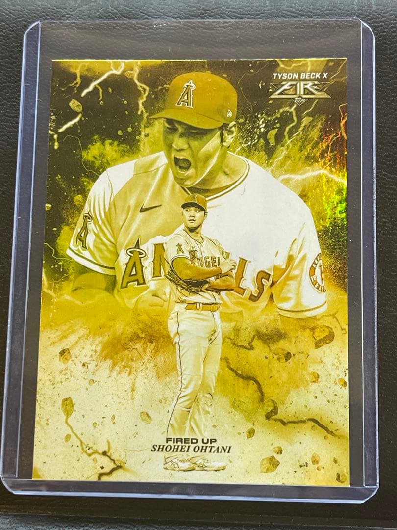 MLB 2022 TOPPS FIRE Angels 大谷翔平ゴールドカード