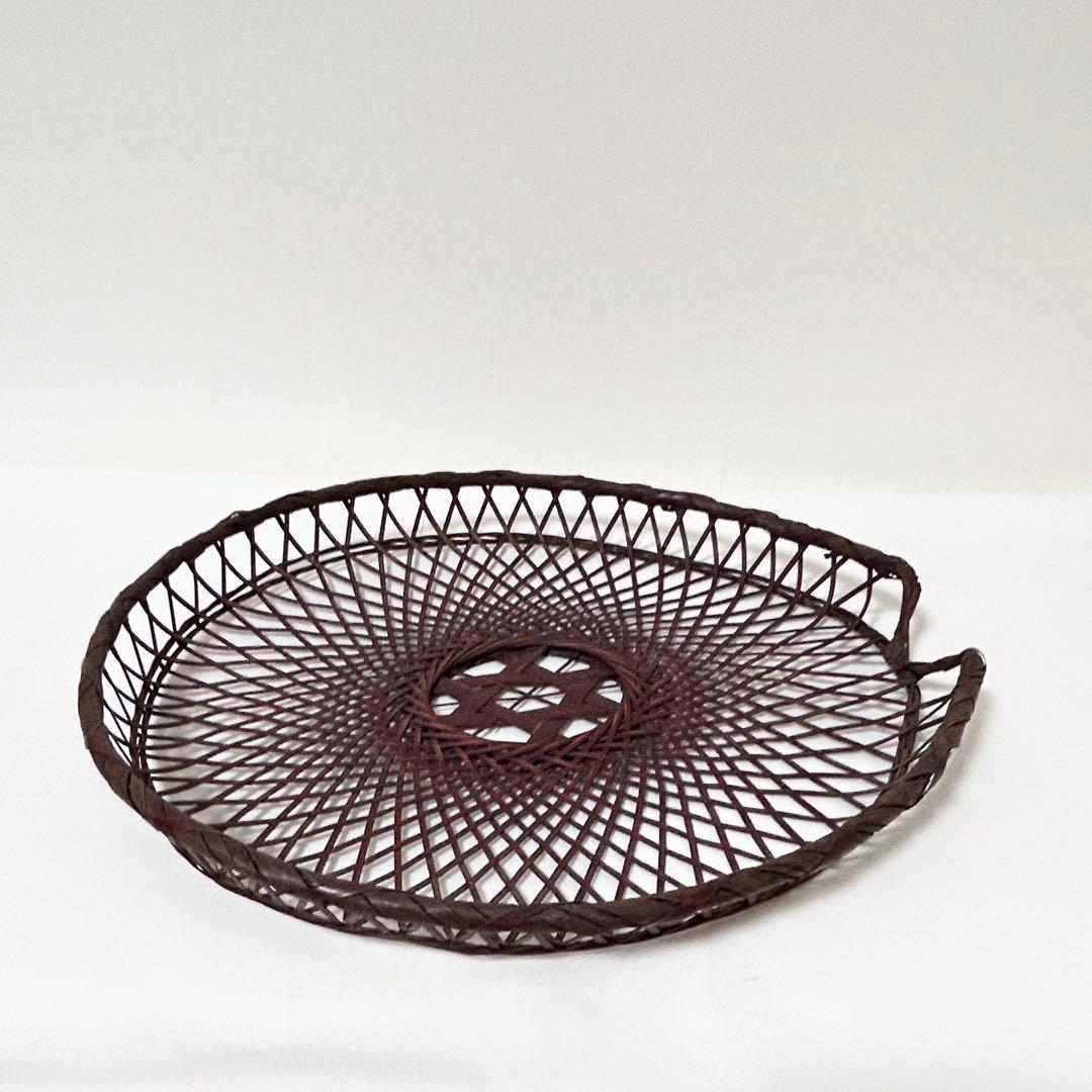 団扇 竹編み うちわ