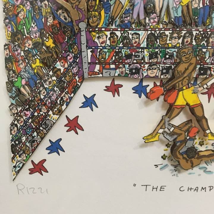 RIZZI \"THE CHAMP \" 1992 3D ジェームズ　リジー