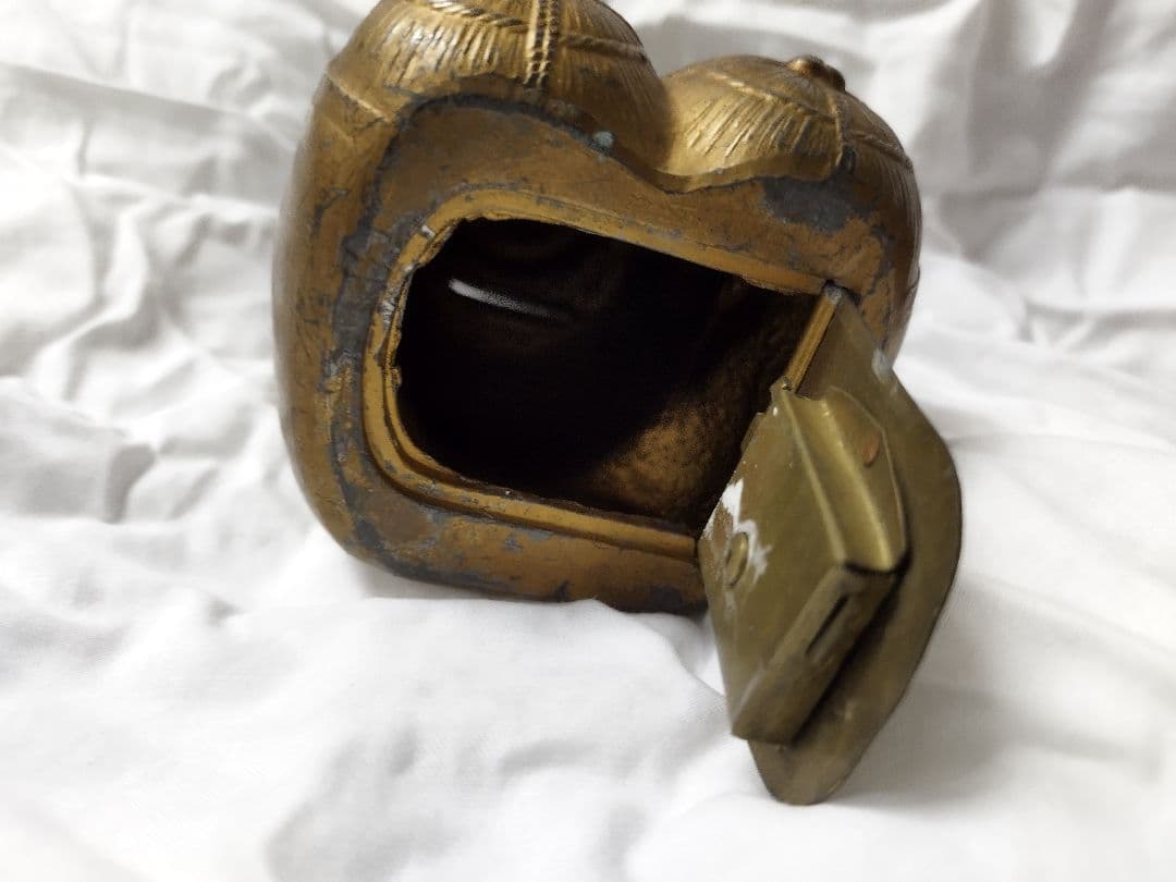 金属製 古銅 大黒様 七福神 骨董 貯金箱