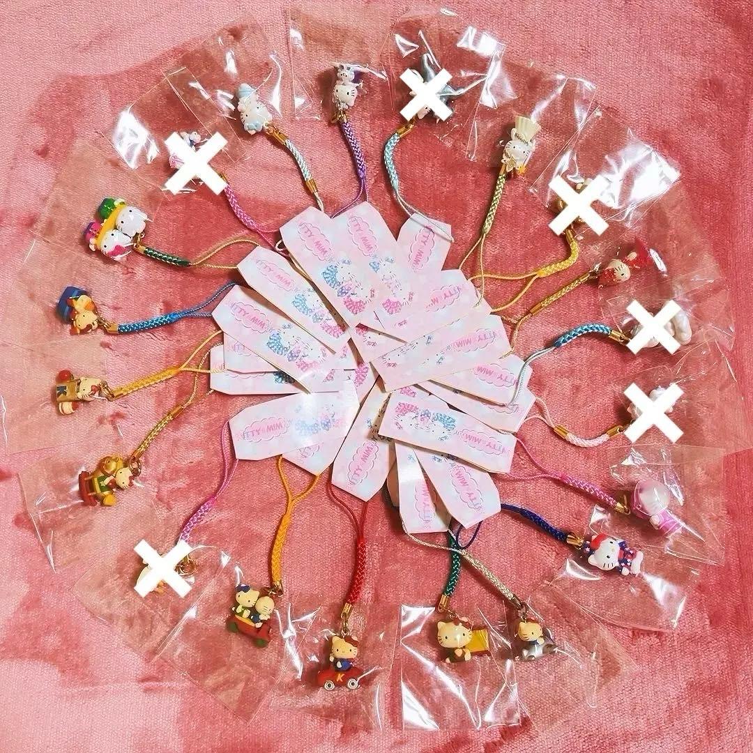 希少レア　ハローキティ　ミミィ　根付け　2002 KT根付け　サンリオ　レトロ