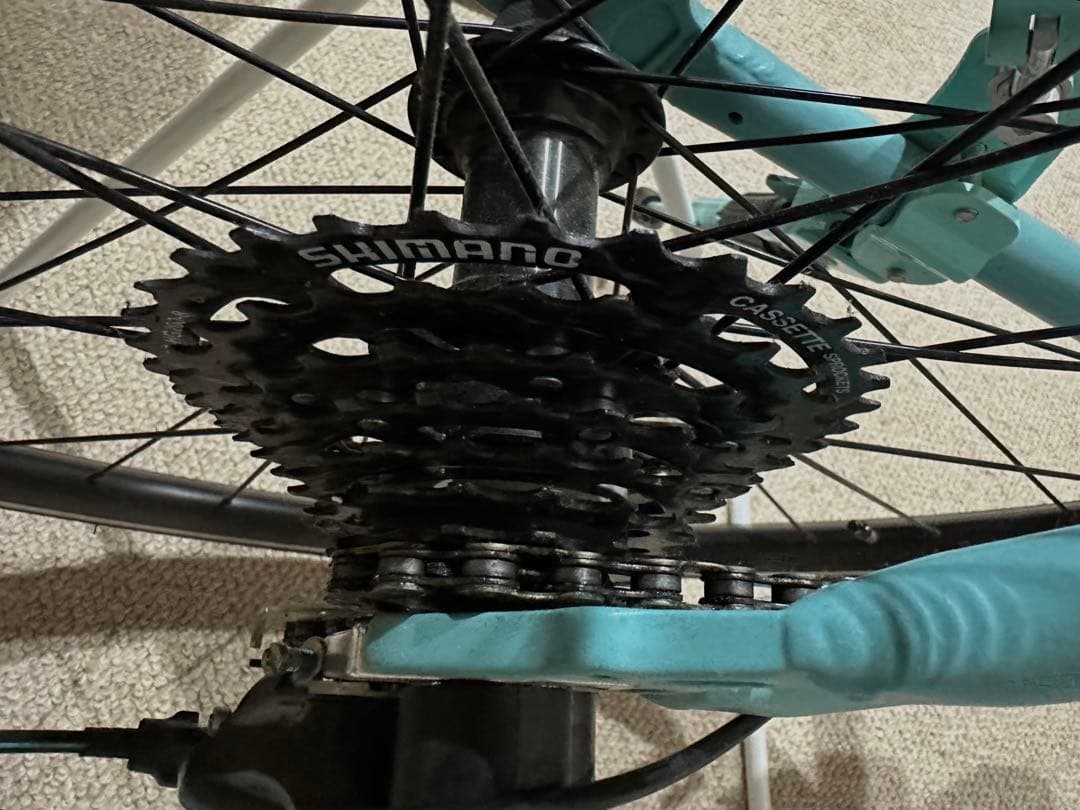 広島市発　ビアンキ　ローマ4 46cm 室内保管　低走行