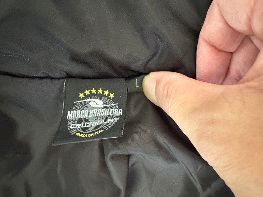 試着のみ DALPONTE ダウポンチ 厚手ウインドブレーカー上下 中綿　L