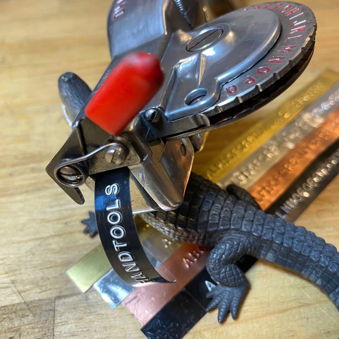 ■製品保証■【美品・機関良好】ダイモ DYMO M-2 アルミ無垢 173-15