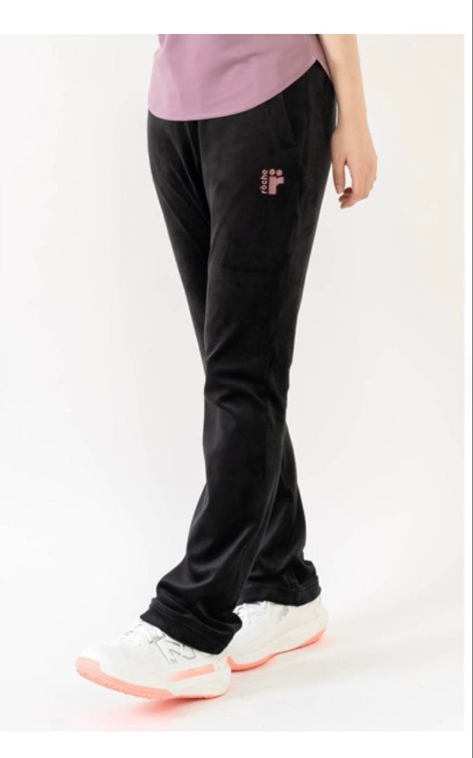 (新品)今期ローチェ ベロアロングパンツ レディース テニス