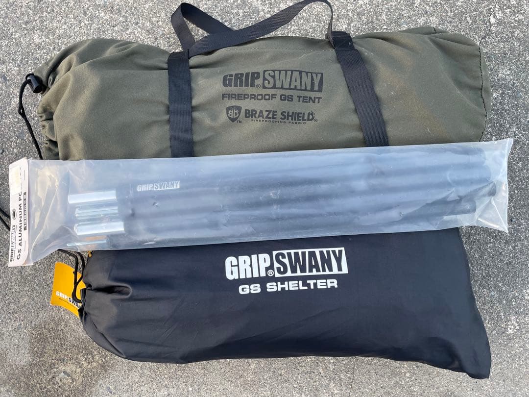 GRIP SWANY GS テント オプションあり