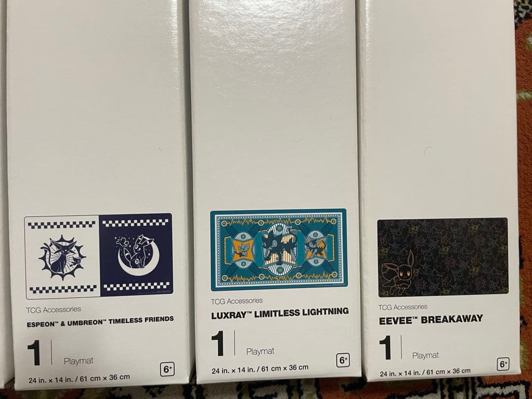 ポケモンカードゲーム　海外プレイマット　6種セット